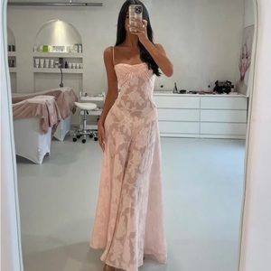 House Of Bc Prom Dress, House Of Bc Pink Dress, House Of Cb Seren Dress Pink, Prom Dresses House Of Cb, House Of Cab Dress, Seren Dress House Of Cb, Sunset Prom Dress, House Of Bc Dresses, House Of Cb Floral Dress