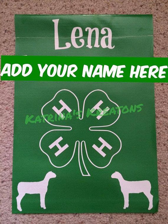 a clover with four leaf clovers and the words lema add your name here