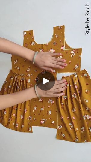 41K views · 1.8K reactions | Side pleated Baby Frock Cutting and stitching #sew #sewingtipsandtricks #sewing #sewinghacks #sewing ideas #fashiondesigning #stitch #stitching #fashiondesigning #design #fashion | Side pleated Baby Frock Cutting and stitching #sew #sewingtipsandtricks #sewing #sewinghacks #sewing ideas #fashiondesigning #stitch #stitching... | By Style By Siddhi | Facebook Baby Girl Dress Stitching Ideas, Baby Frock Stitching Ideas, Frock Stitching Ideas For Kids, Baby Dress Stitching Ideas, Baby Frock Ideas, Kids Dress Stitching Ideas, Stitching Dresses Tutorials, Long Saree Blouse Designs, Baby Frocks Style