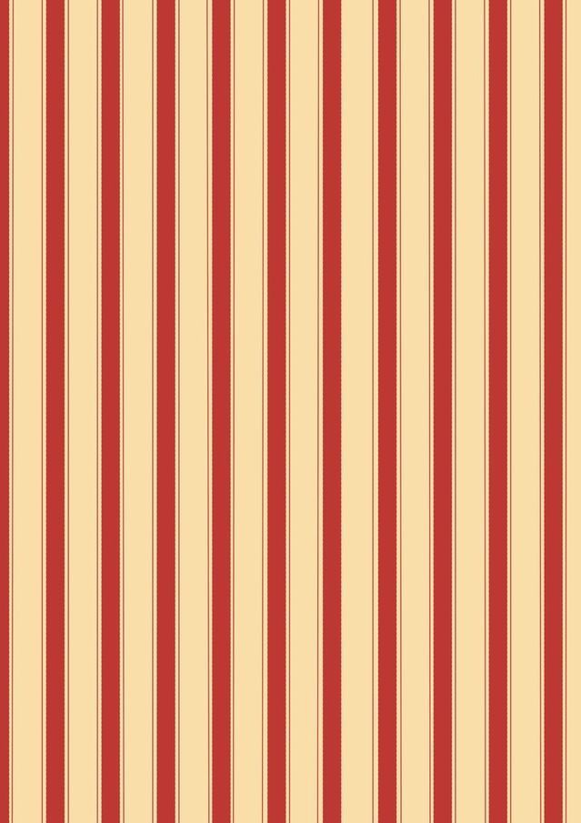 a red and beige striped wallpaper pattern