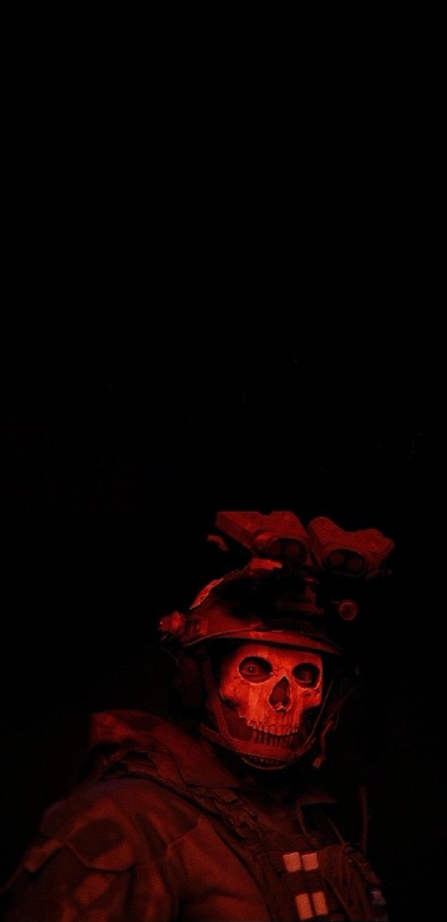 Ghost from COD Ghost Wallpaper, Ghost Soldiers, Red Ghost, Military Wallpaper, Call Off Duty, Call Of Duty Ghosts, Gaming Wallpapers, Playstation 5, Modern Warfare