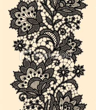 an intricate lace pattern on a beige background royalty