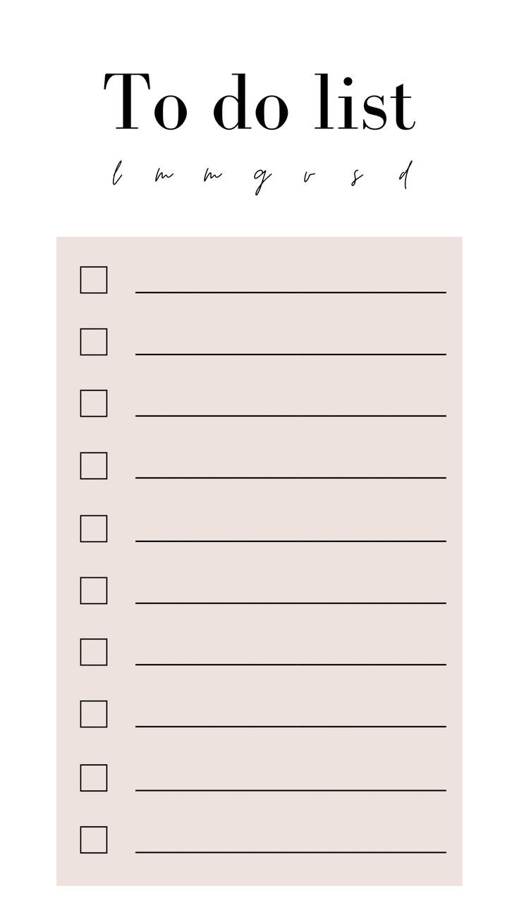 a to do list is shown with the words to do list on top of it