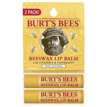 LIP CARE: Bursting with minty freshness, refresh and nourish your lips with Burt's Bees Beeswax Moisturizing Lip Balm. COOLING COMFORT: Made with Beeswax, Vitamin E and a hint of peppermint oil, hydrate and nourish dry lips with the original favorite Burt's Bees lip balm LONG LASTING MOISTURE: Just one swipe of this conditioning lip balm leaves your lips smooth and refreshed all day long. ALL NATURAL: Enriched with 100% natural origin ingredients, this natural lip balm is formulated without para Burts Bees Lip Balm, Burts Bees Lip, Beeswax Lip Balm, Best Lip Balm, Lip Smackers, Natural Lip Balm, Moisturizing Lip Balm, Smooth Lips, Theobroma Cacao