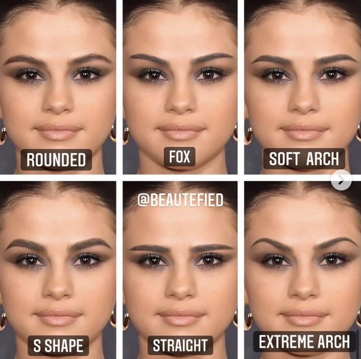 Selena Gomez Face Shape, Eyebrows For Face Shape, Eyebrows And Lashes, Feminine Tips, Facial Aesthetic, Types Of Eyebrows, Makeup Masterclass, Shape Ideas, Braids Hairstyles For Black Women