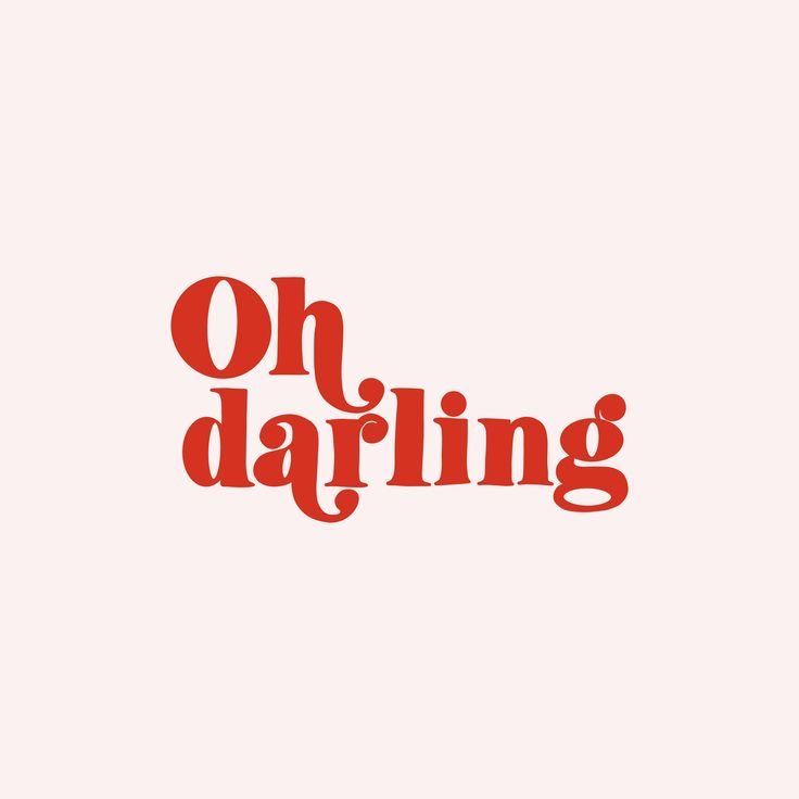 the words, oh daring are red and black on a white background with an orange border