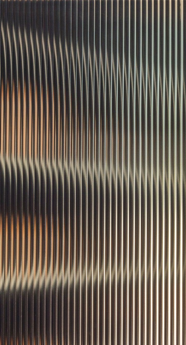 an abstract image of wavy lines in brown and blue