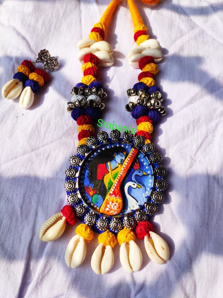 Handmade Bengali Jewelry, Garba Jewellery, Terracotta Jewellery Making, Terracotta Jewellery Designs, Diy Jewelry Set, Diy Fabric Jewellery, Earthy Jewelry, Handmade Clay Jewelry, Jewelry Design Drawing