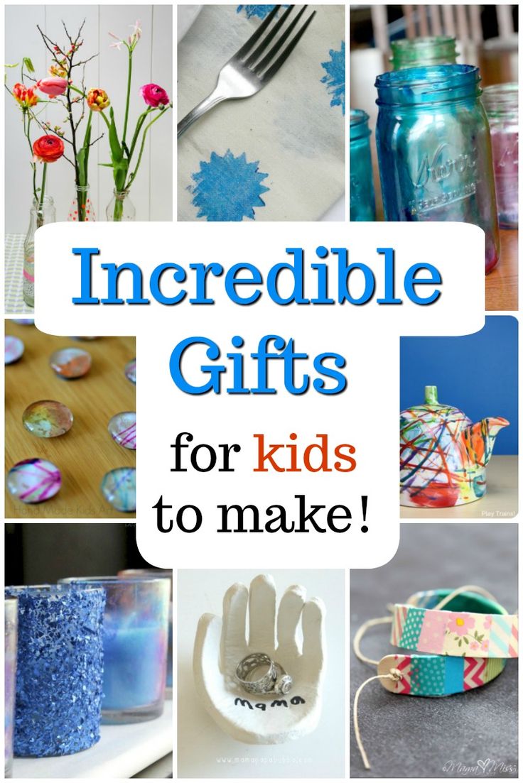 Awesome homemade gift ideas for kids to make! Great presents for Mom, Dad, and holidays! #homemade #gifts #christmas #craftsforkids #kidscrafts #christmascrafts #DIY Gifts For Kids To Make, Gifts Kids Can Make, Christmas Presents For Kids, Diy Easter Gifts, Cadeau Parents, Diy Gifts For Mom, Christmas Gifts For Parents, Diy Gifts For Kids, Diy Presents