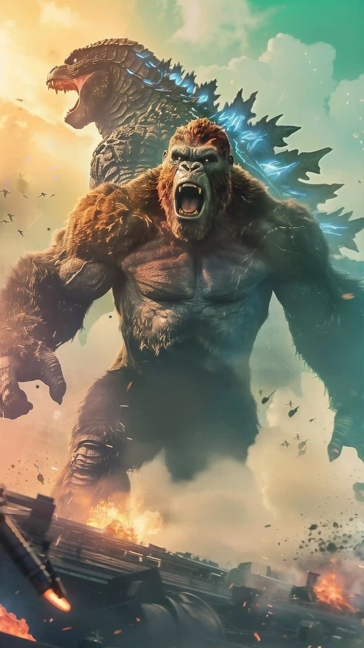 the movie poster for kong kong is shown