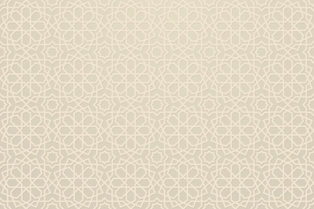 a beige wallpaper with an intricate pattern on it's surface, as well as the