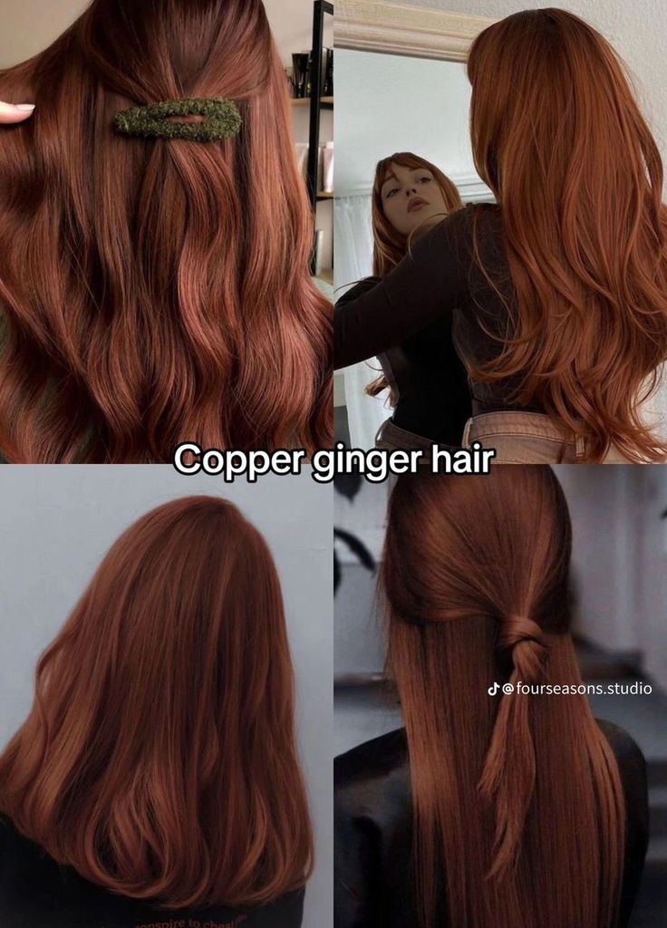 Red Hair Inspo, Hair Color Streaks, Ginger Hair Color, Hair Color Auburn, Pretty Hair Color, Auburn Hair, Copper Hair, Hair Dye Colors, Hair Inspiration Color