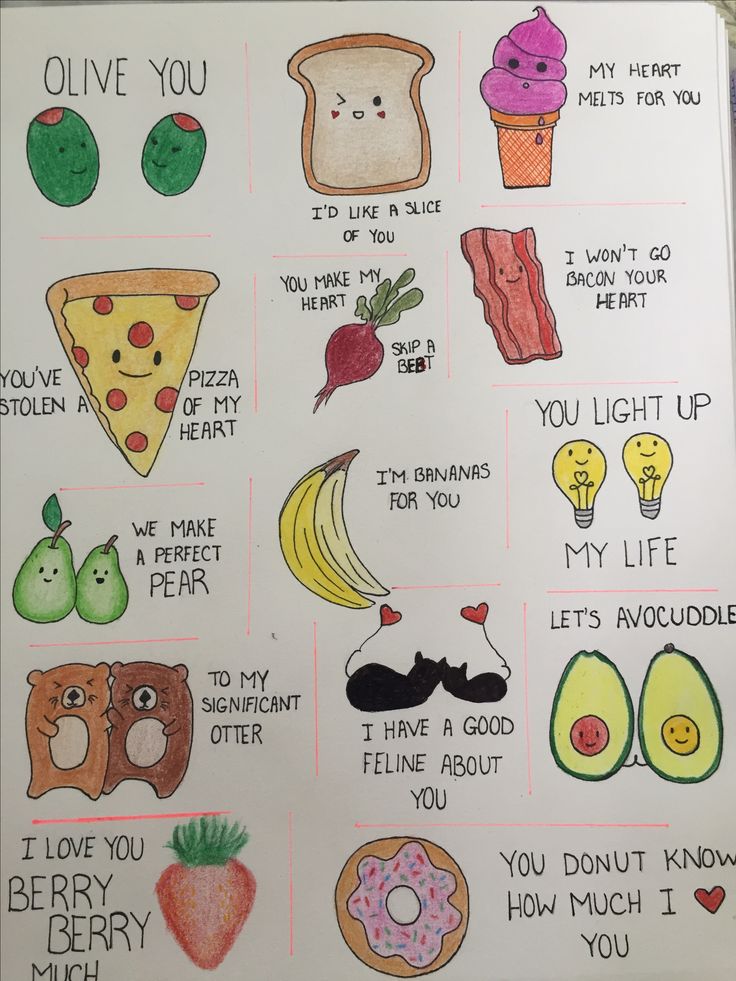 a poster with some food and words on it