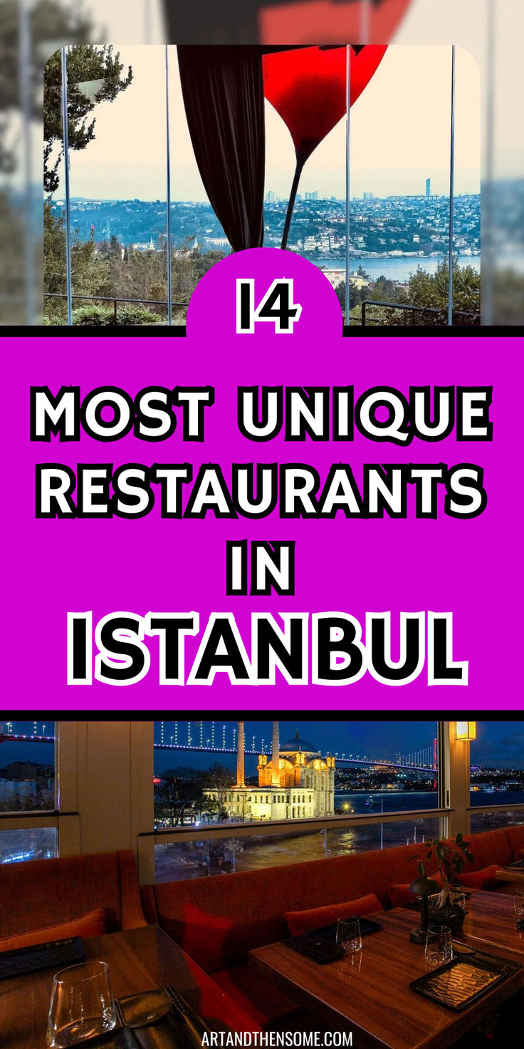 Istanbul TRAVEL Best Restaurants In Istanbul, Istanbul Places To Visit, Istanbul Restaurants, Istanbul Travel, Unique Restaurants, Modern Restaurant, Dining Experience, Dining Experiences, Istanbul