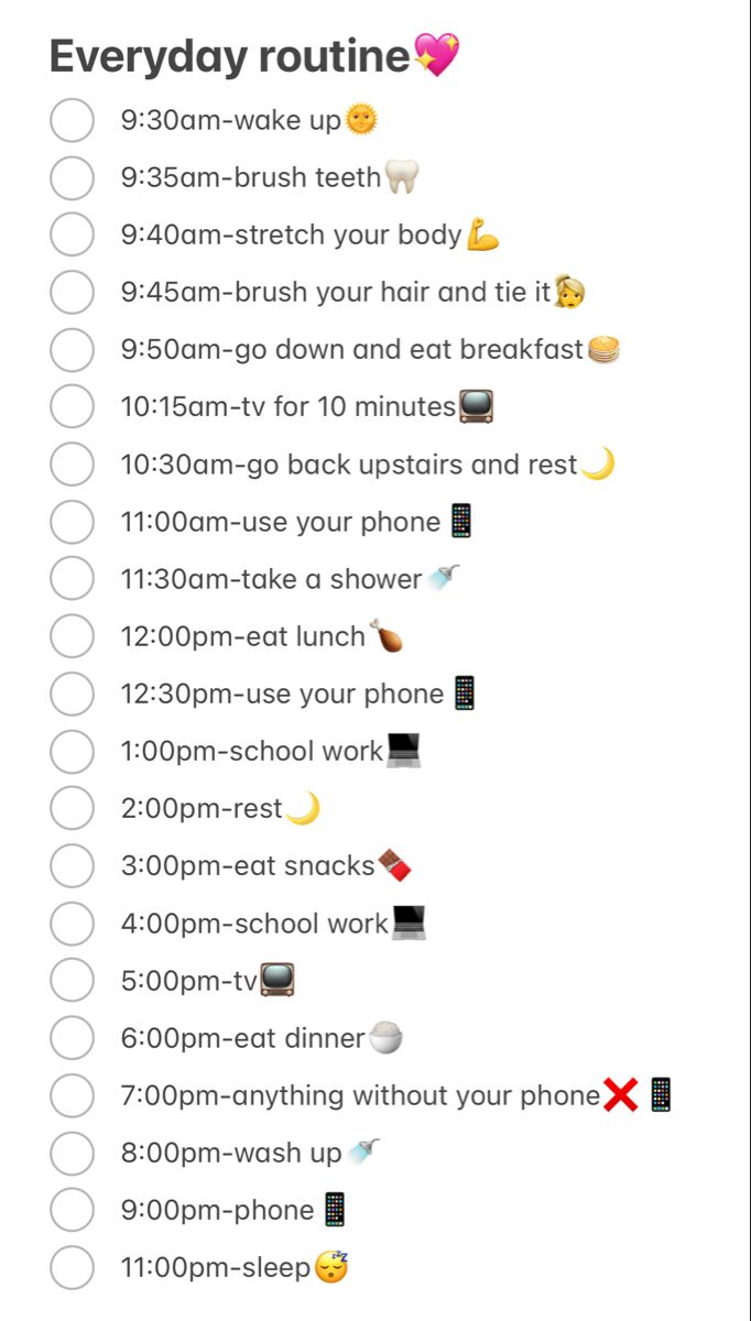 Try this routine for a healtier life☺️ Simple Schedule Ideas, Life Routine Daily, Everyday Routine Aesthetic, Everyday Morning Routine, Everyday Schedule Daily Routines, Routine Ideas Daily, Productive Summer Morning Routine, Mornight Routine Ideas, Daily To Do List Ideas Things To Do