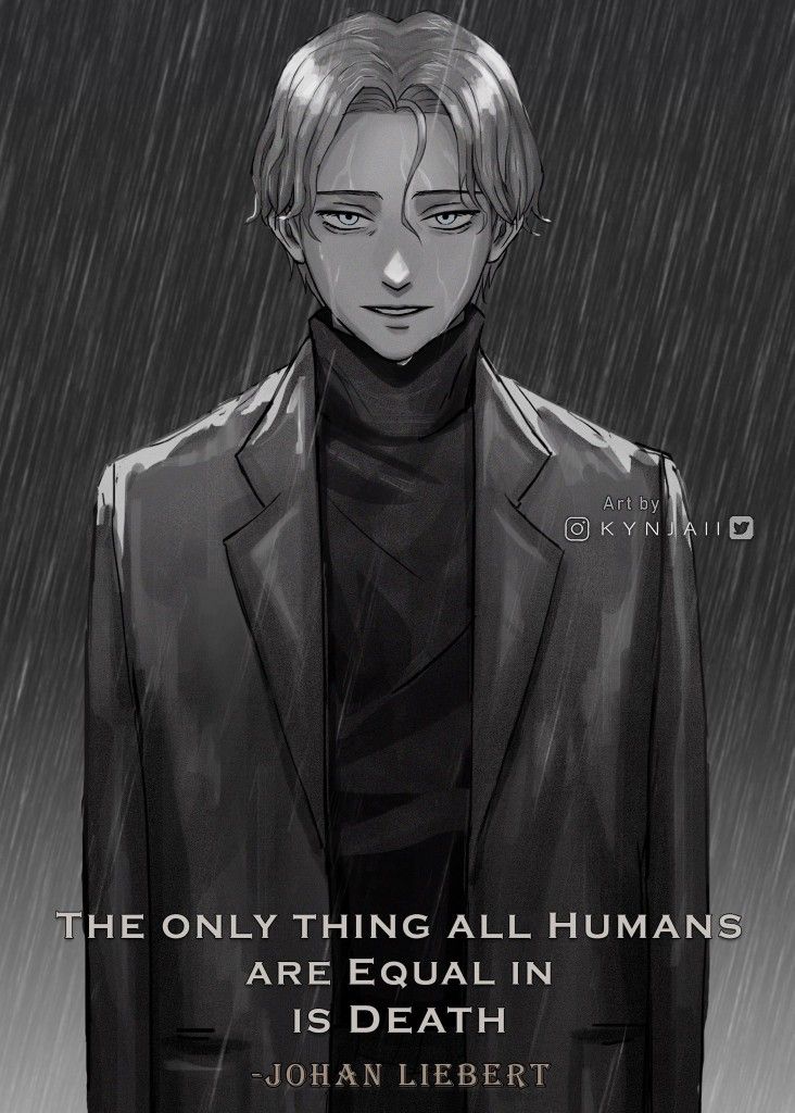 a man in a suit and tie with the words, the only thing all humans are equal