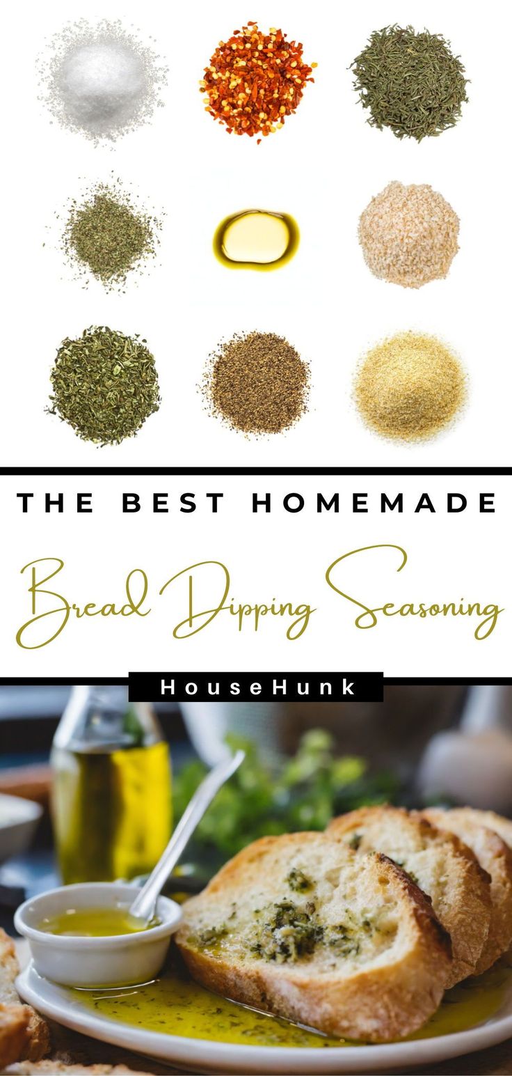 the best homemade bread dipping seasoning recipe