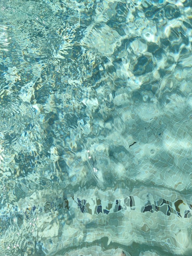 the water is very clear and blue with little fish swimming in it's bottom