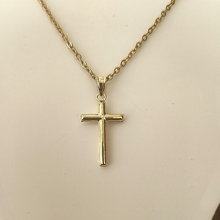 Chain Not Included....For Men And Women. Cross Necklace Mens, Necklace Mens, Gold Cross Necklace, Cross Chain, Gold Cross Pendant, Original Characters, Mens Accessories Jewelry, Cross Jewelry, Gold Cross