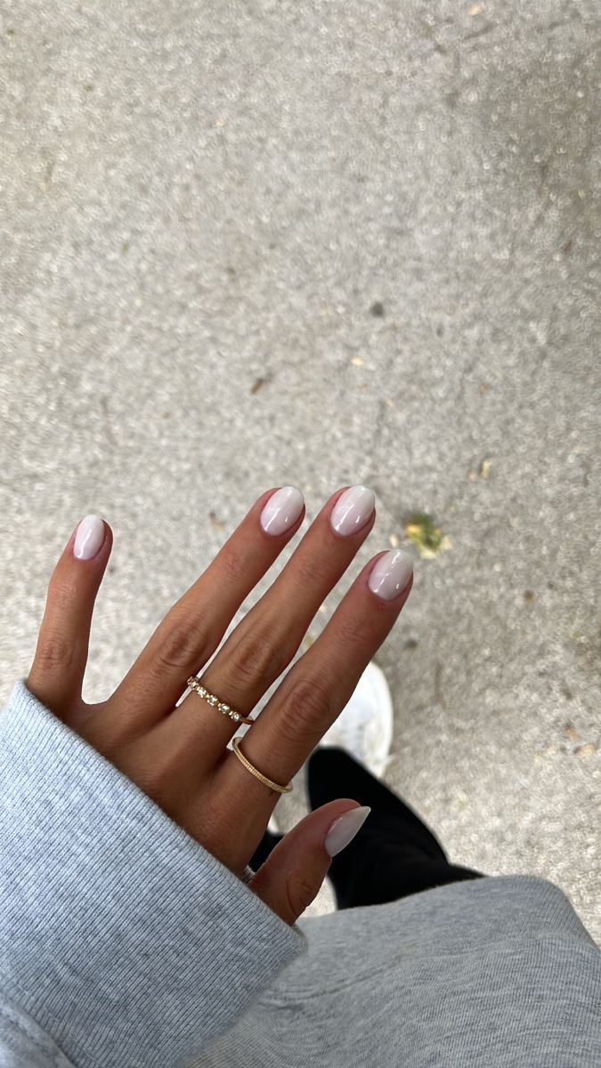 Wife Nails, Engagement Nails, Milky Nails, Smink Inspiration, Minimal Nails, Basic Nails, Casual Nails, Mob Wife, Cute Gel Nails