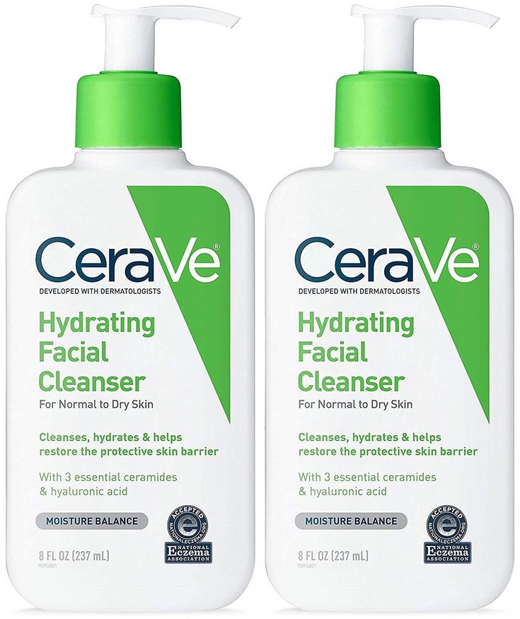 CeraVe Hydrating Cleanser - For Dry To Normal Skin - Net Wt. 8 FL OZ (237 mL) Per Bottle - Pack of 2 Bottles CeraVe Hydrating Facial Cleanser is a gentle face wash with ingredients like ceramides which reinforce the barrier and help the skin lock in moisture, along with hyaluronic acid that attracts hydration to the skin's surface, CeraVe Hydrating Cleanser was developed by dermatologists to cleanse and refresh the skin without over-stripping it or leaving it feeling tight and dry. Fast and Free Shipping You're already purchasing the item. Why pay additional for shipping, especially slow shipping? We get your order shipped out within 1-business day and delivered to your doorstep as quickly as possible. Competitive Pricing With our dynamic pricing model, our prices are always competitive. O Aveeno Sunscreen, Cerave Hydrating Facial Cleanser, Cerave Hydrating Cleanser, Hydrating Facial Cleanser, Gentle Face Wash, Dry Skin On Face, Hydrating Facial, Hydrating Cleanser, Foaming Facial Cleanser