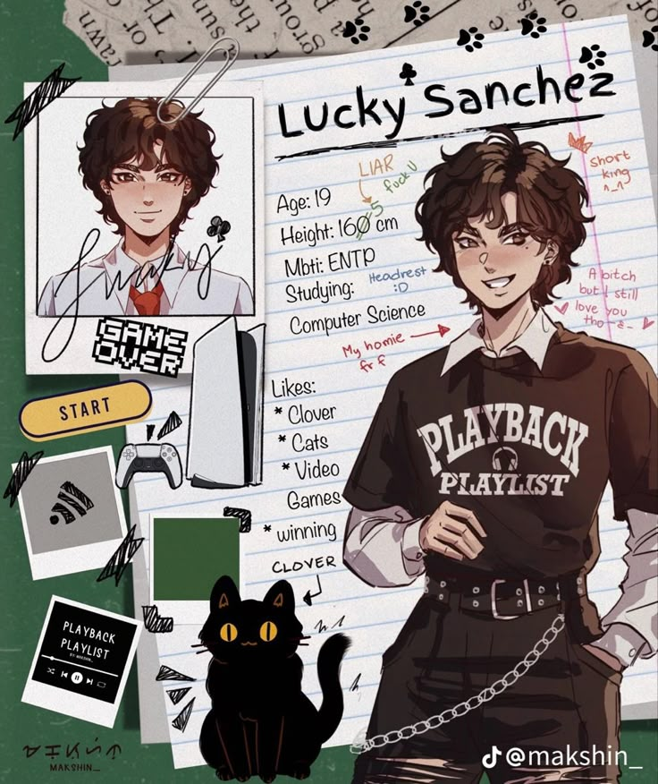 an image of a person with a cat on the cover of lucky sanchez