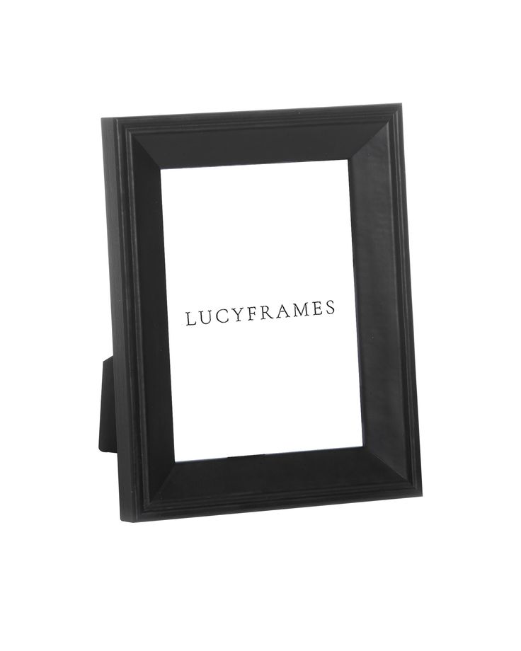 a black frame with the words lucyframes on it and a white background