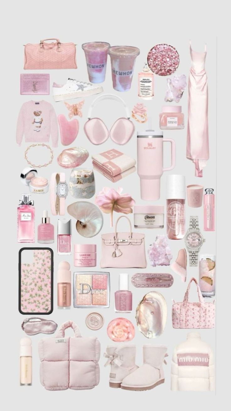 Pink Items, Pink Lifestyle, Pretty Pink Princess, Perfect Skin Care Routine, Pink Life, Top Makeup Products, Pretty Skin Care, Skin Care Items, Pink Girly Things