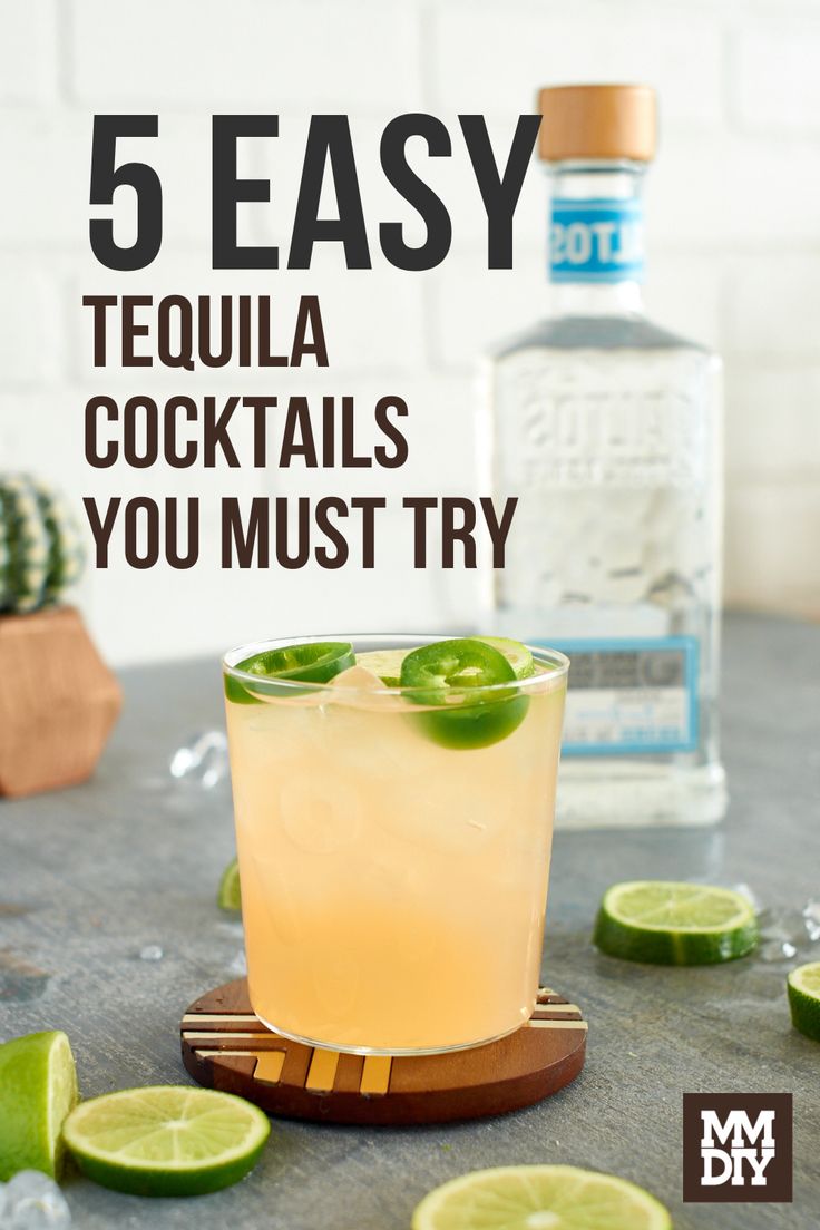 the 5 easy tequila cocktails you must try to make this one for your next party