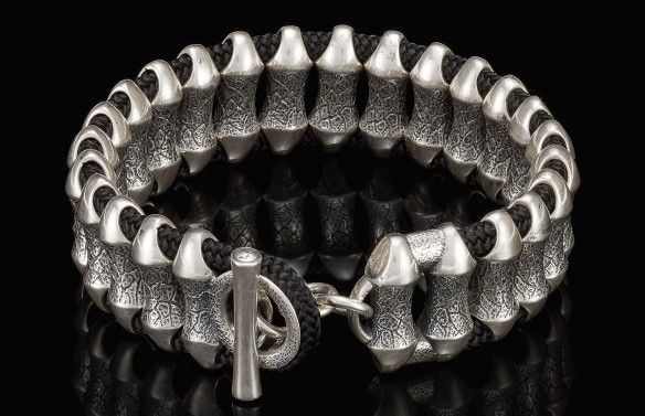 Cool Mens Bracelets, Mens Bracelet Designs, Mens Sterling Silver Necklace, William Henry, Sterling Silver Rings Set, Mens Bracelet Silver, Dragon Jewelry, Bohemian Bracelets, Mens Beaded Bracelets