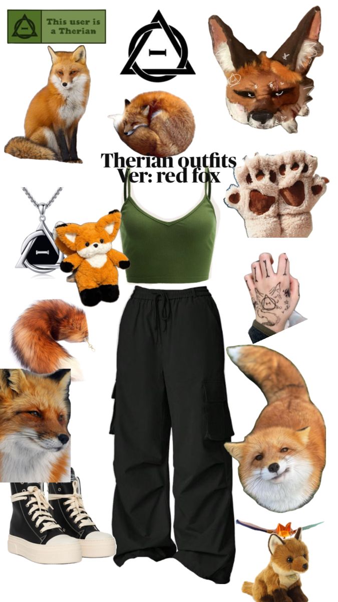 #redfox#fox#outfit#therian Red Fox Therian, Snow Boots Outfit, Therian Wallpaper, Fox Outfit, Fox Therian, Grunge Fits, Maybe In Another Life, First Day Of School Outfit, Sarcastic Quotes Funny