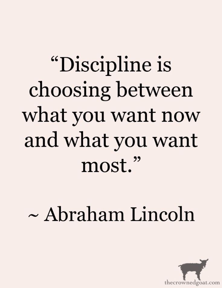 abraham lincoln quote about discriping between what you want and what you want most