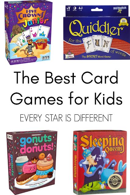 the best card games for kids every star is different than their favorite board game,