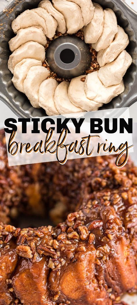 sticky buns are an easy breakfast recipe that is ready in under 30 minutes to be eaten