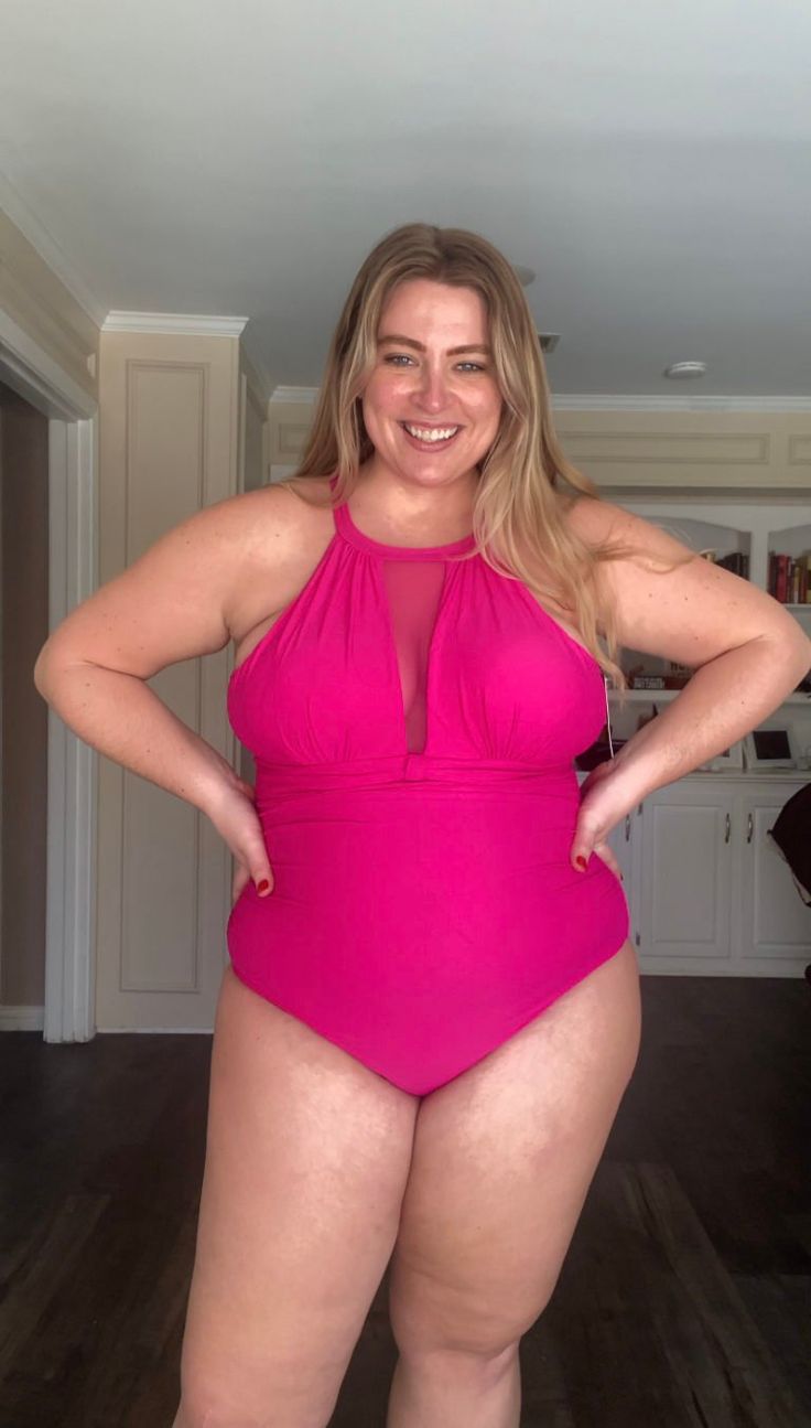 plus size amazon swimwear Amazon Swimwear, Plus Size Amazon, Cross Swimsuit, Plus Size Bathing Suits, Strappy Swimwear, Pink One Piece Swimsuit, Mesh Swimwear, Poolside Glamour, Plus Size Pink