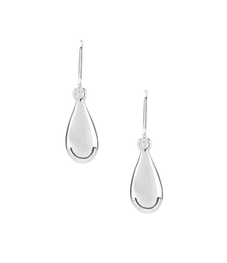 These teardrop earrings feature:MetalLeverback closure1.125" lengthImported. Drop Earrings Simple Silver, Sipmle Silver Earrings, Elegant Silver Earrings, Luxury Classic Silver Teardrop Earrings, Classic Silver Teardrop Earrings, Luxury Silver Teardrop Earrings, Silver Long Drop Teardrop Earrings, High-end Silver Teardrop Earrings, Dangly Earrings Silver