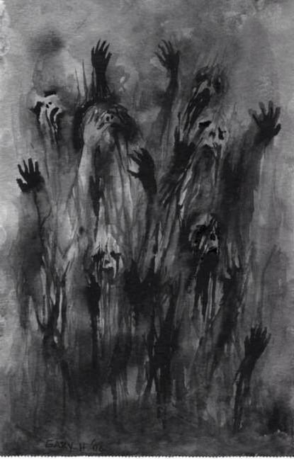 Dark Artworks Drawing, Nightmare Aesthetic Dark, Nightmare Art Horror Dark, Nightmare Aesthetic, Nightmare Art, Istoria Artei, Dark Artwork, Macabre Art, 다크 판타지