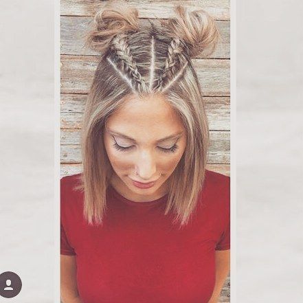 Top Braid, Braided Hair Tutorial, Pinterest Hair, Peinados Fáciles Para Cabello Corto, Penteado Cabelo Curto, Festival Hair, Braided Hairstyles Easy, Short Hair Styles Easy, Braids For Long Hair