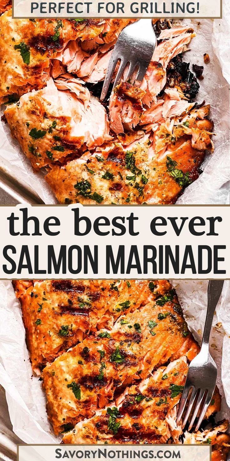 the best ever salmon marinade recipe for grilling