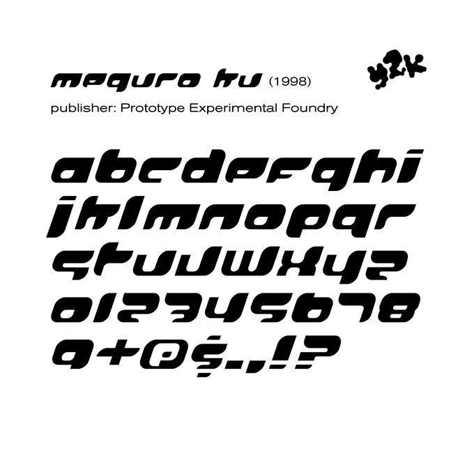 some type of font that is black and white with the letters in different languages on it