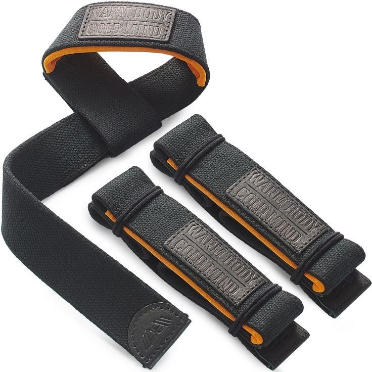 the straps are black and orange