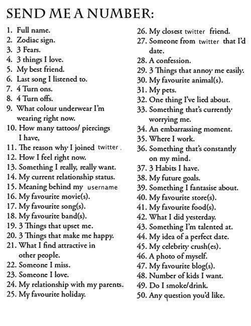 a poem with the words send me a number