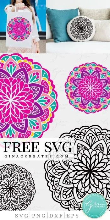 the free svg files are designed to be used as decorative wall hangings for home decor