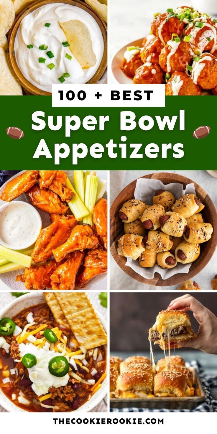 the best super bowl appetizers