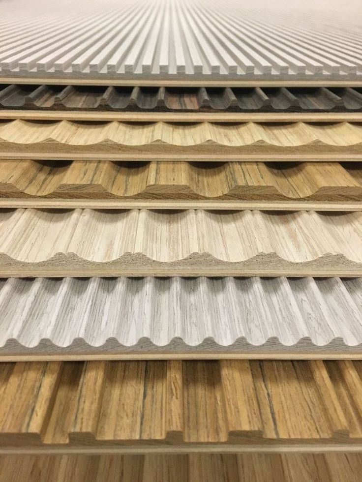 several different types of roofing tiles stacked on top of each other, with the same color