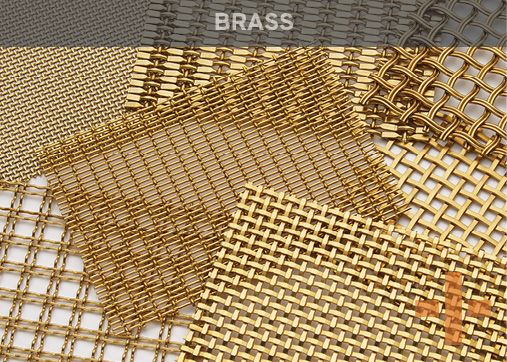 gold and silver metal mesh textures for photoshopped with the text brass on it