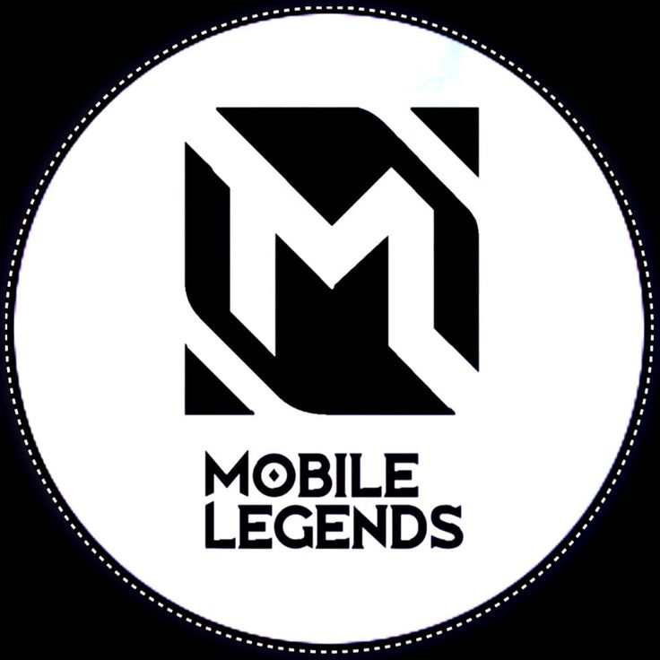 the logo for mobile legend's website, which has been updated to include an image of