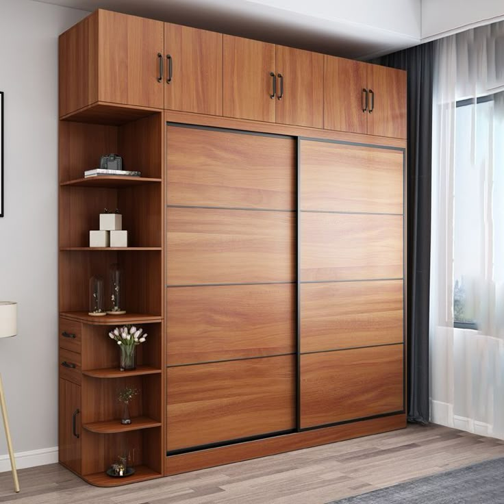 Wooden Cupboard Design, Modern Bedroom Wardrobe, Bedroom Wardrobe Ideas, Sliding Door Wardrobe Designs, Wooden Wardrobe Design, Almirah Designs, Bedroom Wardrobe Design, Sliding Door Wardrobe, Wooden Cupboard