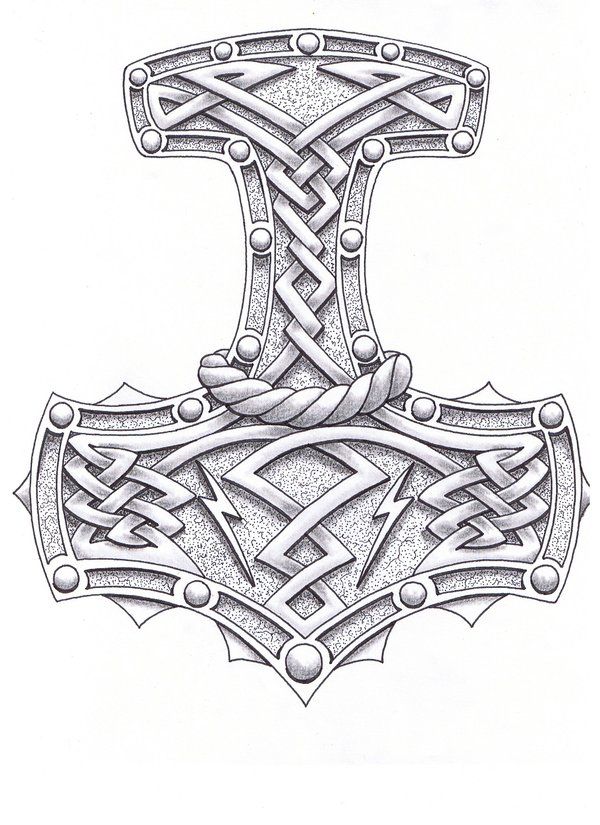 an old style celtic cross tattoo design