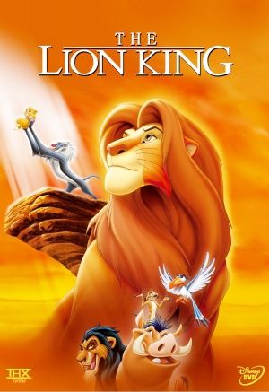 the lion king movie poster with various characters